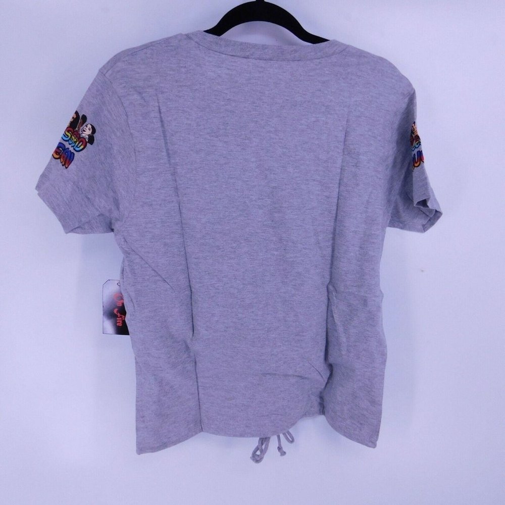 Blessed Queen Ethnic Graphic T-Shirt Juniors S M L XL Grey Drawstring - Picture 6 of 7